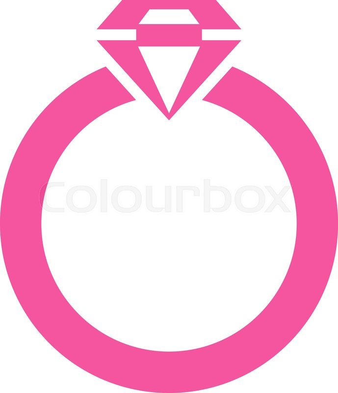 Free diamond ring icon png vector - Pixsector