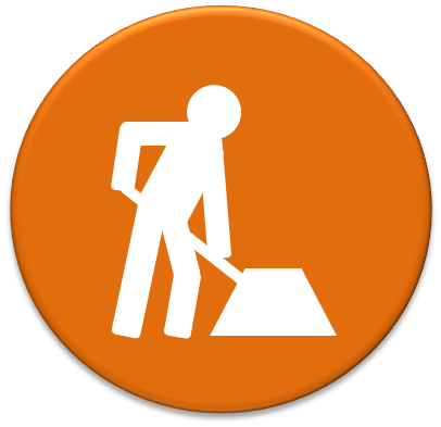 Road construction signs. Road repair, construction and vector 