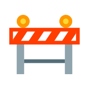Roadblock Icon - Sign  Symbol Icons in SVG and PNG - Icon Library