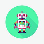 Boston, dynamics, flat icon, robo.txt, robot, seo, web icon | Icon 