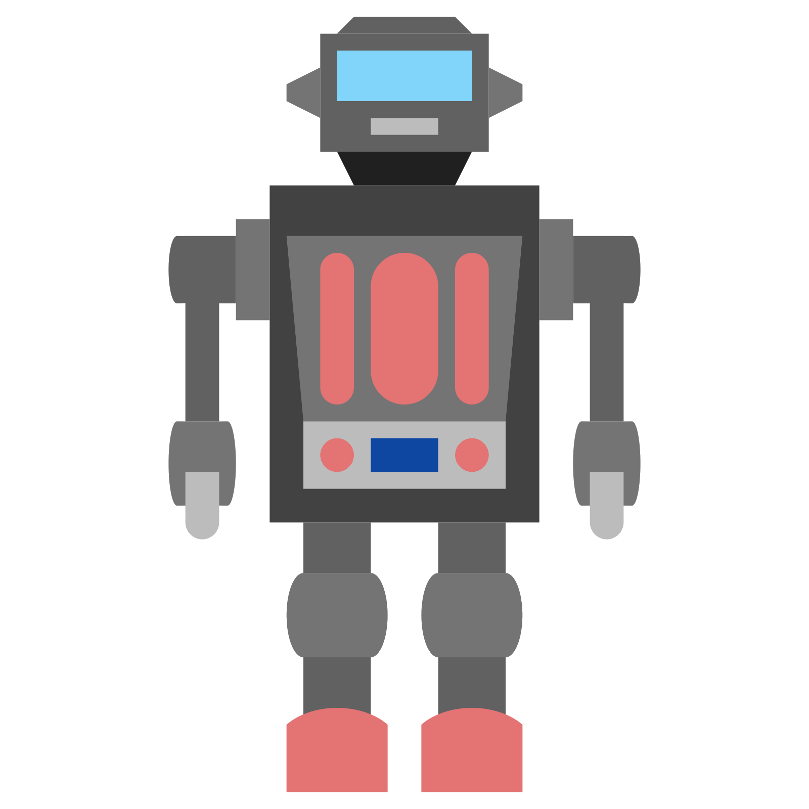 Mr. Hustler Robot Icon - free download, PNG and vector