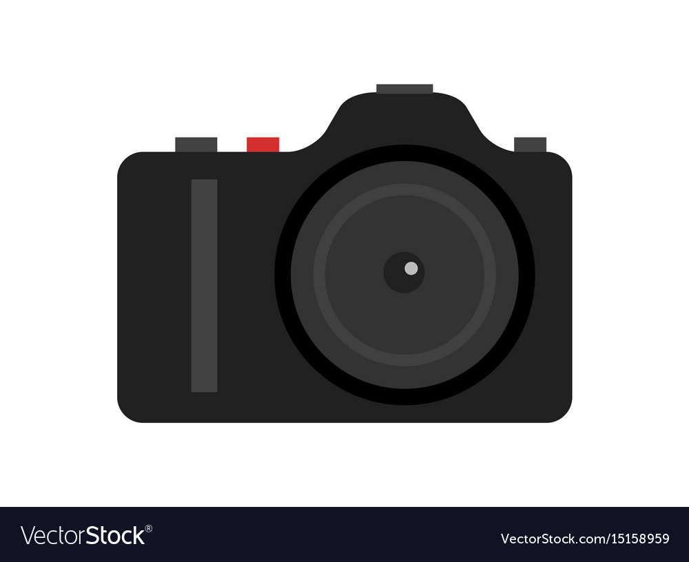 Vector Black Camera Icons Set Stock Vector - Illustration: 35255797