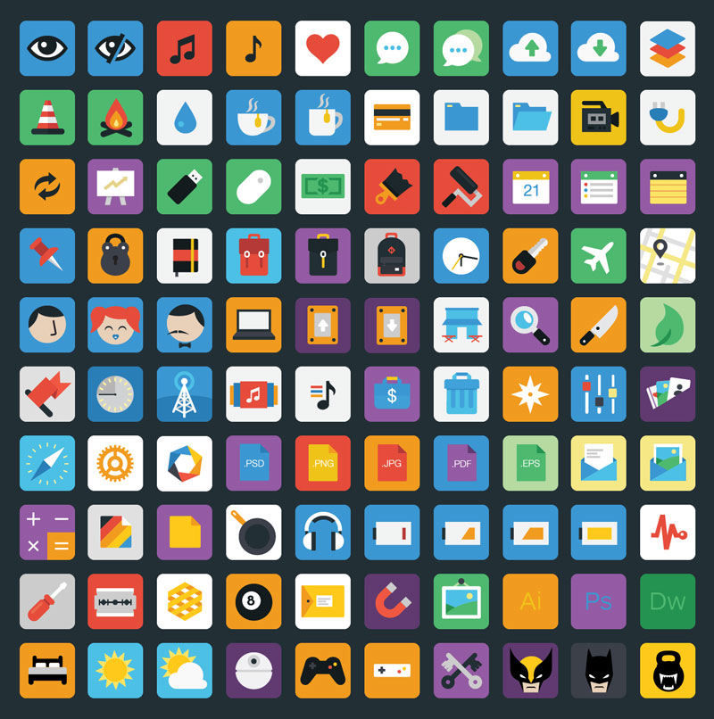 royalty free icons without attribution