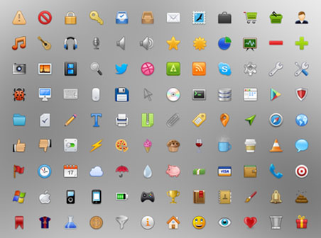 InterfaceLIFT: Royalty-free Stock Icons