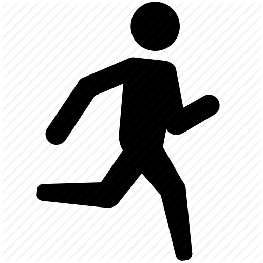 Free vector graphic: Run, Symbol, Black, Running, Race - Free 