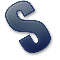 Free navy letter S icon - Download navy letter S icon