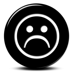 Sad Face, Lonely Face, Emoticon, Frown, Depressed, Down Emoticon icon