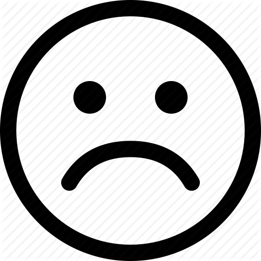 Emoticon, emoticons, sad, smiley, unhappy icon | Icon search engine