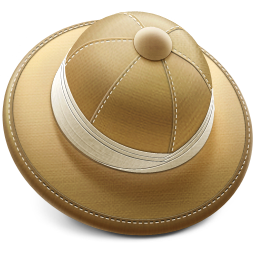 Safari Hat Icon - Icons by Canva