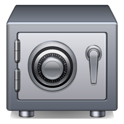 Free black safe icon - Download black safe icon