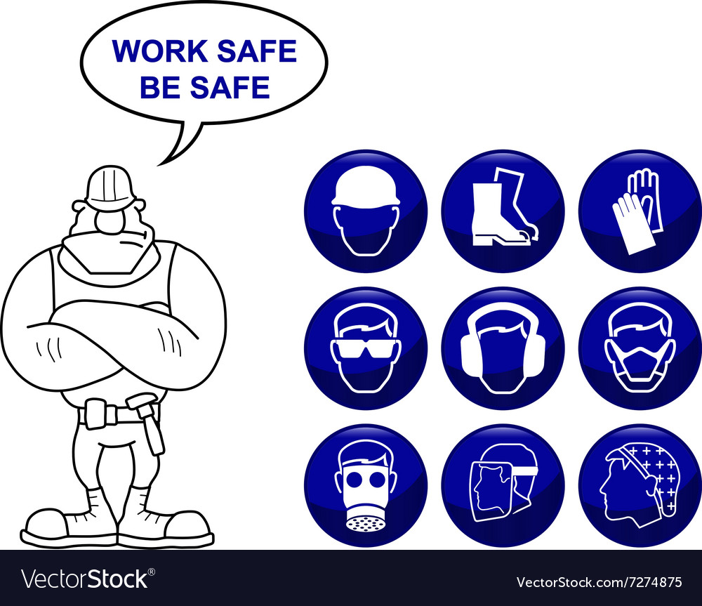 Security and safety icon set. Security and safety related eps 