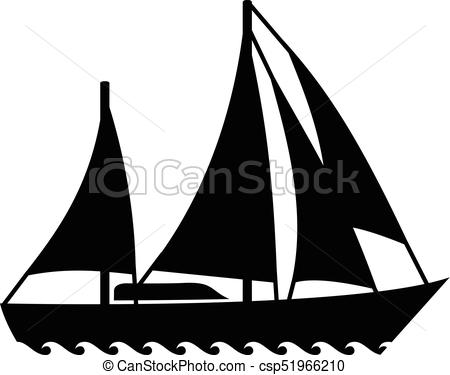 Sail Boat Icon - free download, PNG and vector