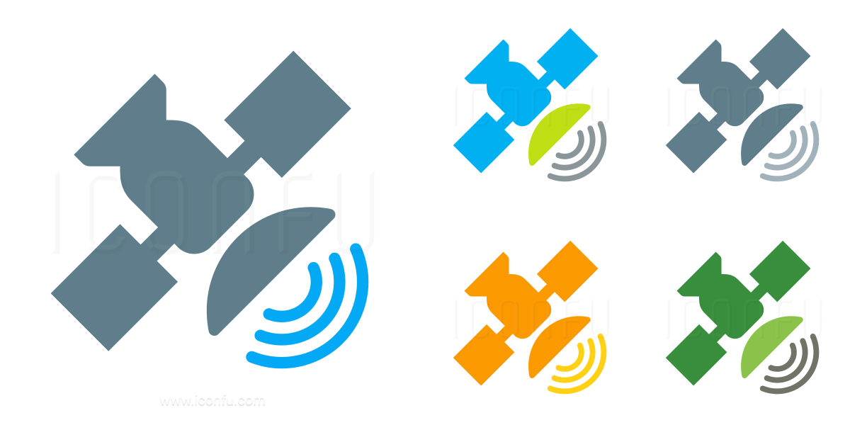 Satellite Icon - Flag  Maps Icons in SVG and PNG - Icon Library