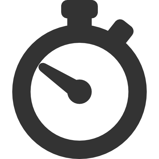 Save time icon simple black style Royalty Free Vector Image