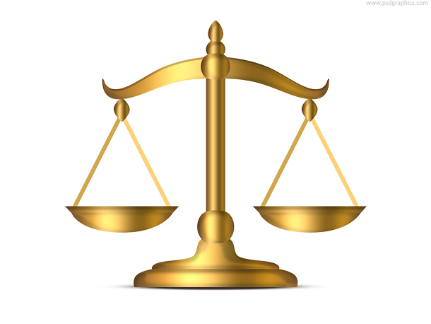 Justice scale circle icon - Transparent PNG  SVG vector