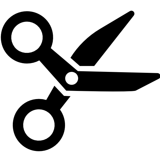 Clip, cut, divide, school, scissor, trim icon | Icon search engine