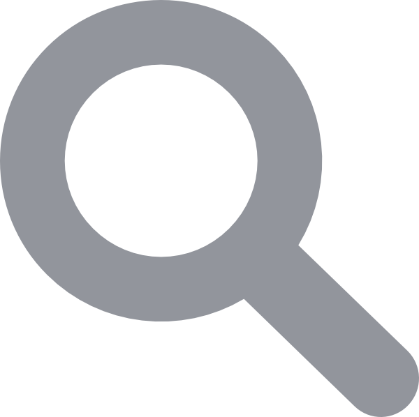 Simple Grey Search Icon transparent PNG - StickPNG