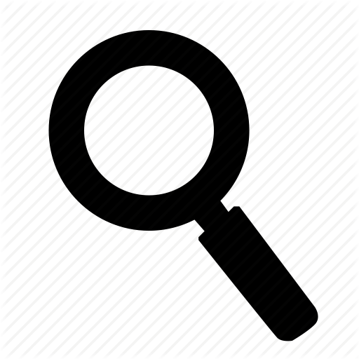 Search magnifying glass icon Royalty Free Vector Image