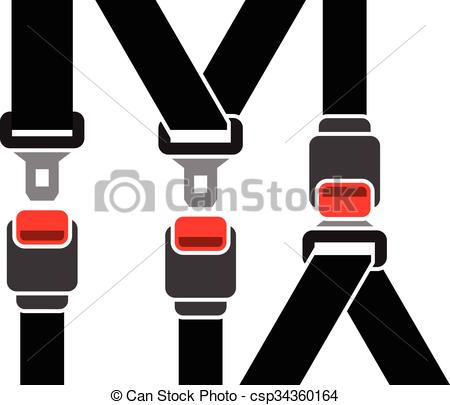 Seat Belt Car Icon Stock Vector 510948604 - 