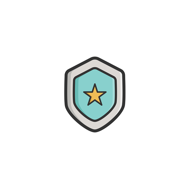Security Shield icon free download as PNG and ICO formats 