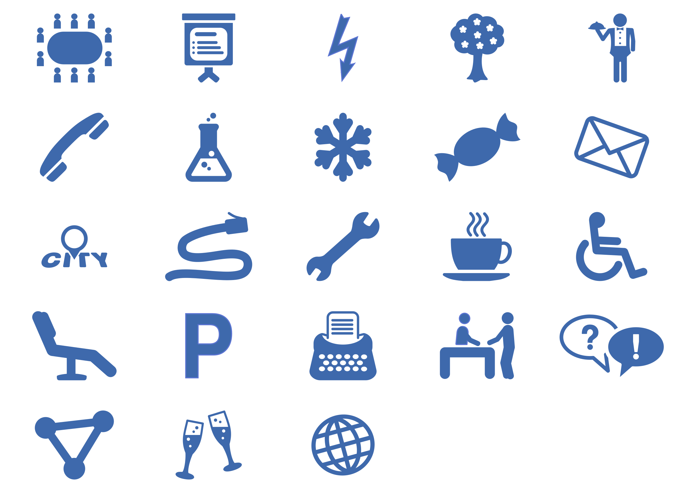 Service Icons | Icons, Pictogram and Logos