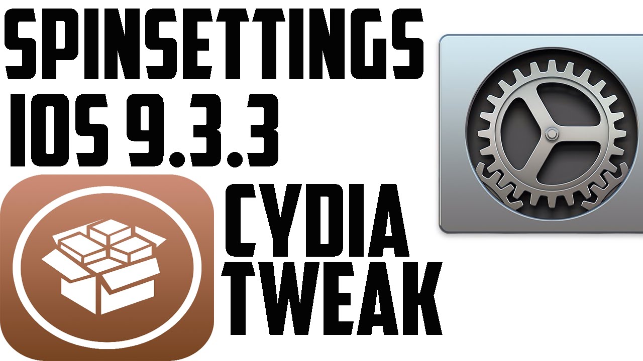 How To Make Your Settings Icon Spin!! | IOS 9.3.3 Cydia Tweak 
