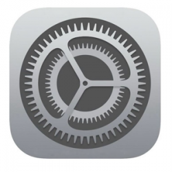 Round iOS 7 Settings icon by PgBiel 