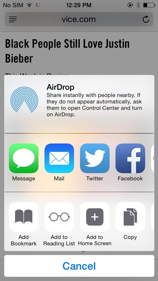 How to Add, Remove,  Reorder Share Options on Your iPhone (iOS 8 