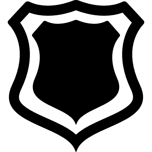 Shield Icon | Blue Bits Iconset | Icojam