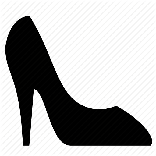 High heel woman shoe icon - Transparent PNG  SVG vector