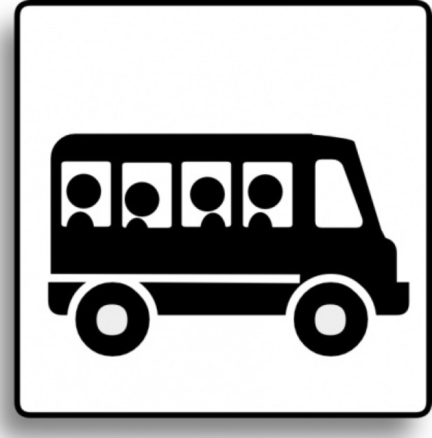 Bus, coach, mini-bus, omnibus, school bus, school shuttle, school 