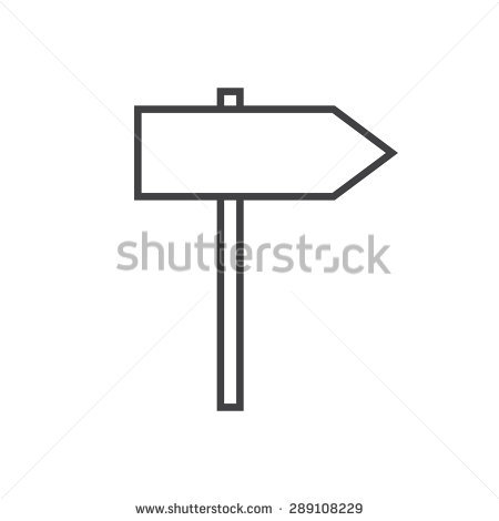 Guidepost Arrow Direction Signpost Route Svg Png Icon Free 