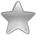 Silver Star Icon #123351 - Free Icons Library