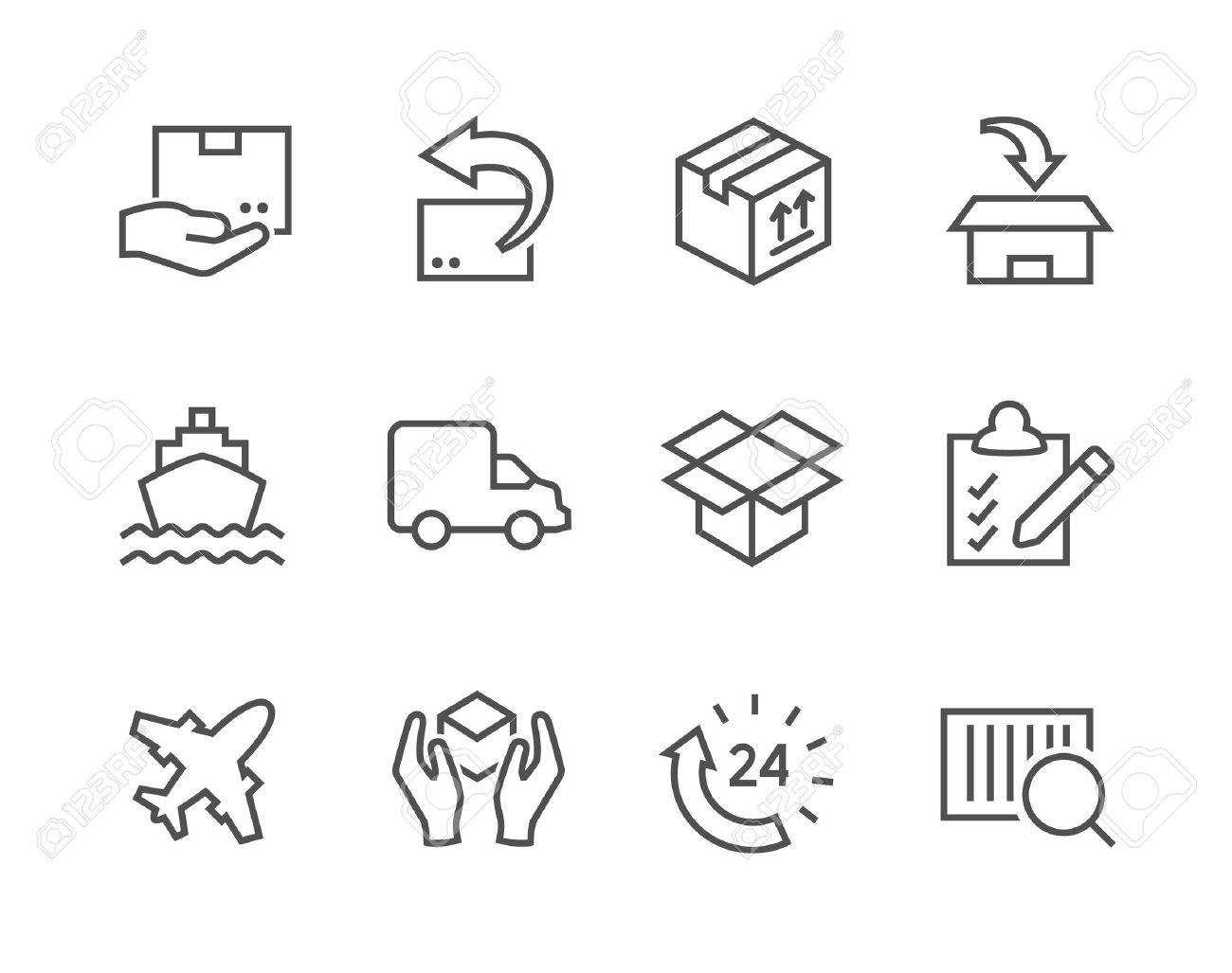 Design Freebies #15: 20 Free High-Quality Line Icon Sets
