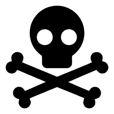 Icon - Skull  Crossbones (001) - Outlaw Custom Designs, LLC