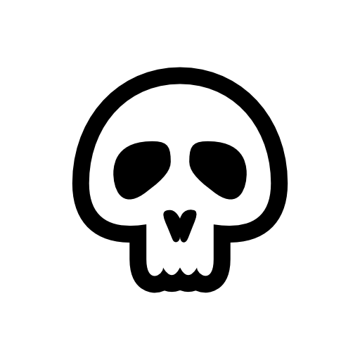 skull icon free download as PNG and ICO formats, VeryIcon.com