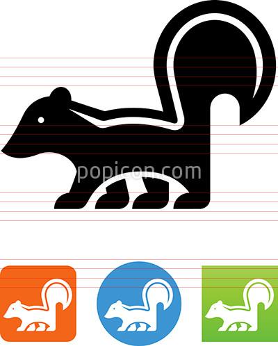 Vector Illustration Of Animal Symbol On Smelly Animal Icon 