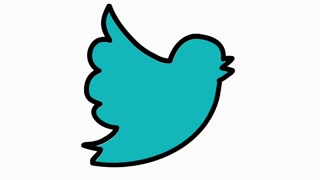 Twitter Icon Motion Background Motion Background - VideoBlocks