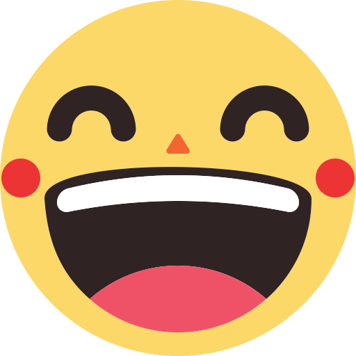 Face,Emoticon,Smile,Nose,Yellow,Smiley,Facial expression,Head,Cheek,Mouth,Tongue,Pink,Cartoon,Lip,Line,Happy,Eye,Laugh,Icon,Circle,Comedy,Pleased,Clip art,Illustration
