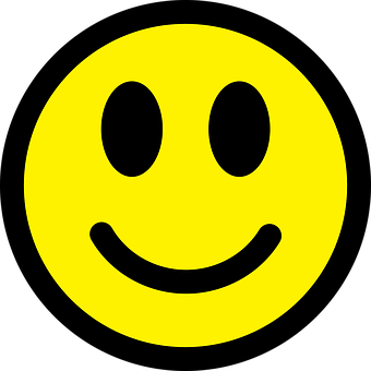 Emoticon,Black,Face,Smiley,Yellow,Smile,Green,Facial expression,Head,Eye,Cheek,Circle,Nose,Happy,Line,Organ,Mouth,Close-up,Icon,Laugh,Symbol,Pleased,Clip art,No expression