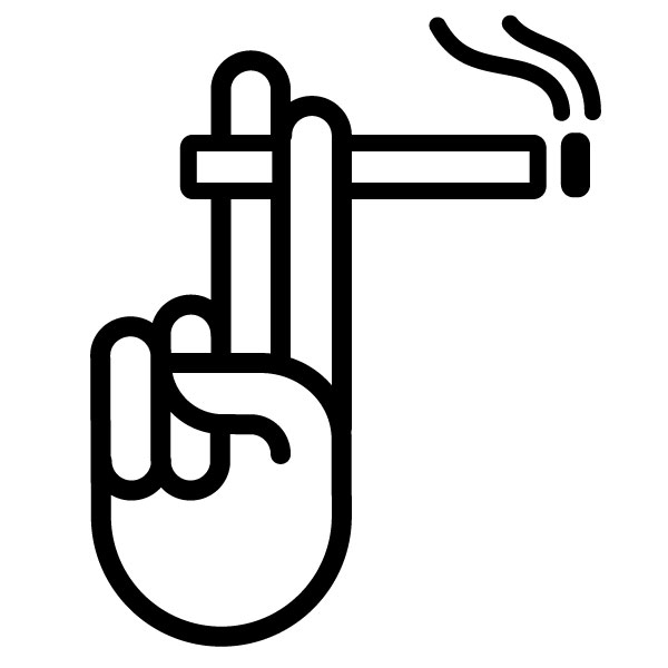 Soylent red smoking icon - Free soylent red cigarette icons