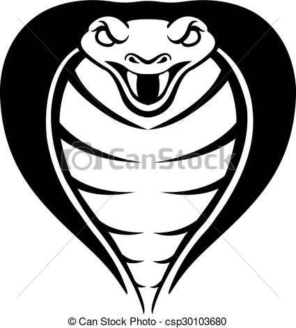 Cobra snake head vector - Search Clip Art, Illustration, Drawings 