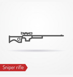 Military Sniper Rifle Icon | iOS 7 Iconset 