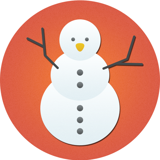 Creative Christmas snowman, Christmas, Christmas Snowman Icon 