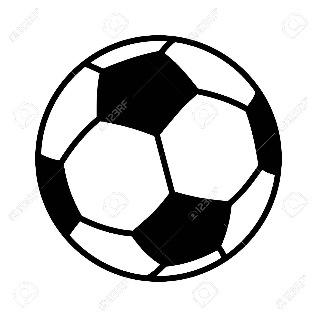 Soccer ball icon, simple style. Soccer ball icon. simple eps 