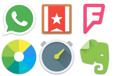 50 Free Flat Social Icons Sketch freebie - Download free resource 