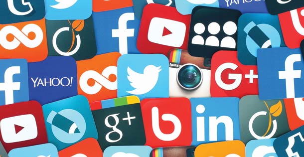 Social Media Icon Collage #376392 - Free Icons Library