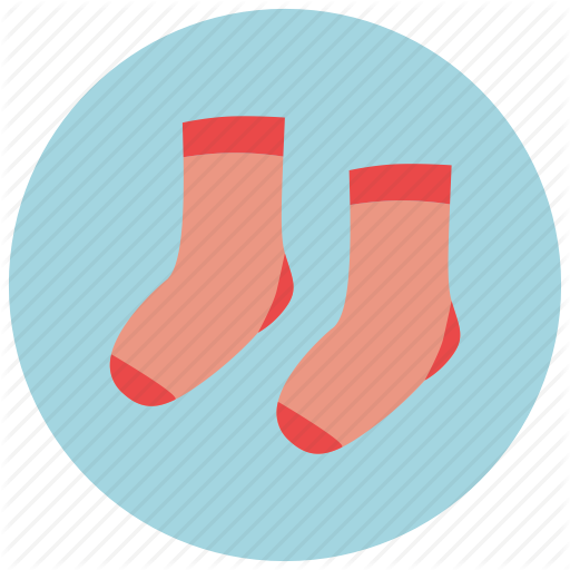 Clothes, clothing, fashion, feet, foot, sock, socks icon | Icon 