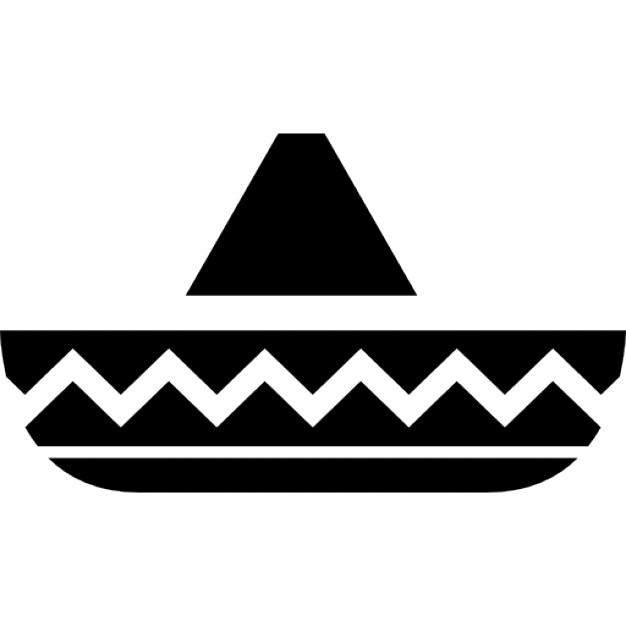 Mexican Style Sombrero Icon Vector Art | Getty Images