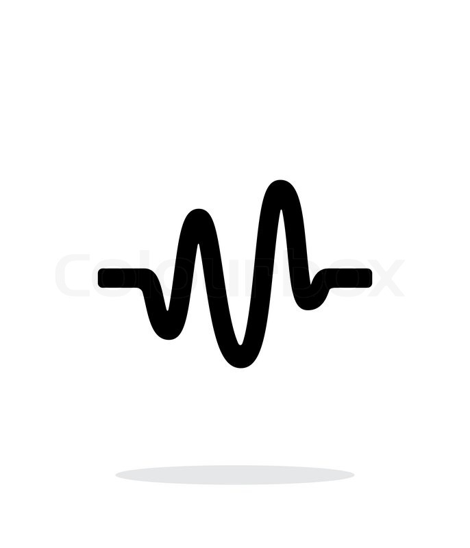 Sound waves vector icon sound Icon Vector. sound icon. | Stock 